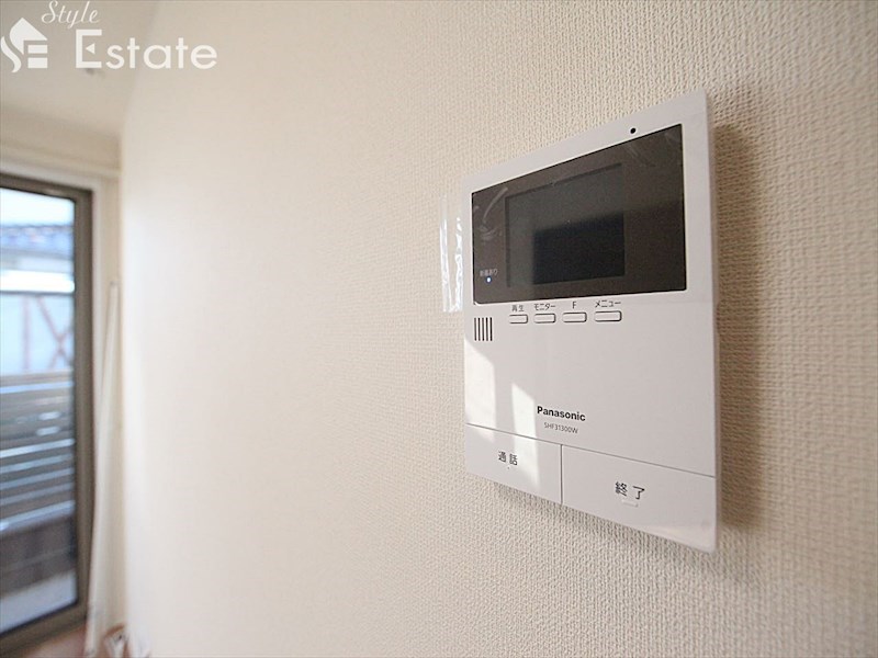 セキュリティ　モニター付きインターホン