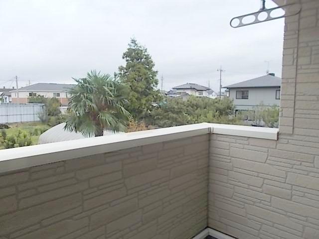 バルコニー　日当り良好のベランダです！
