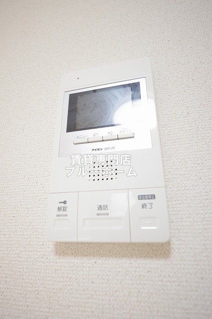 セキュリティ　TVモニター付きで防犯対策バッチリです！