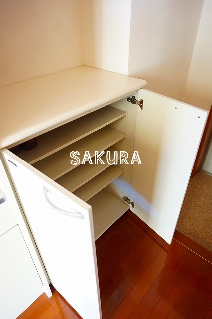 玄関　大容量のシューズボックス♪