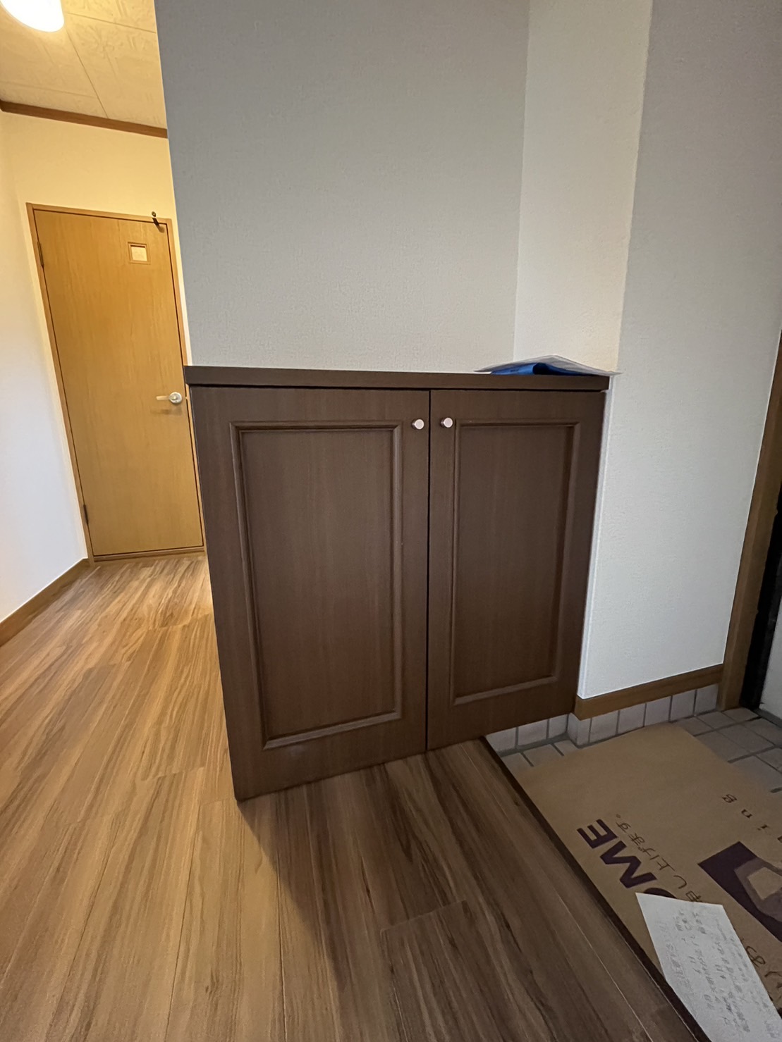 収納　玄関、シューズボックス