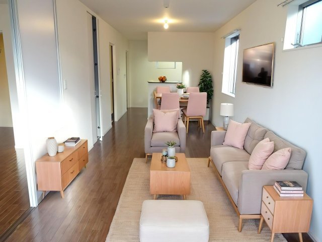 居室・リビング　14帖のリビング