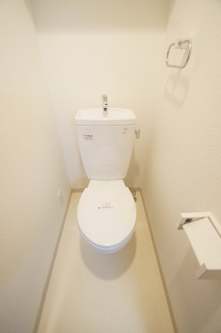 トイレ　個室タイプのトイレになります