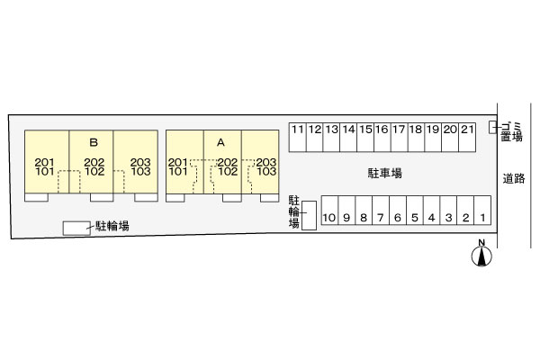 駐車場　駐車場