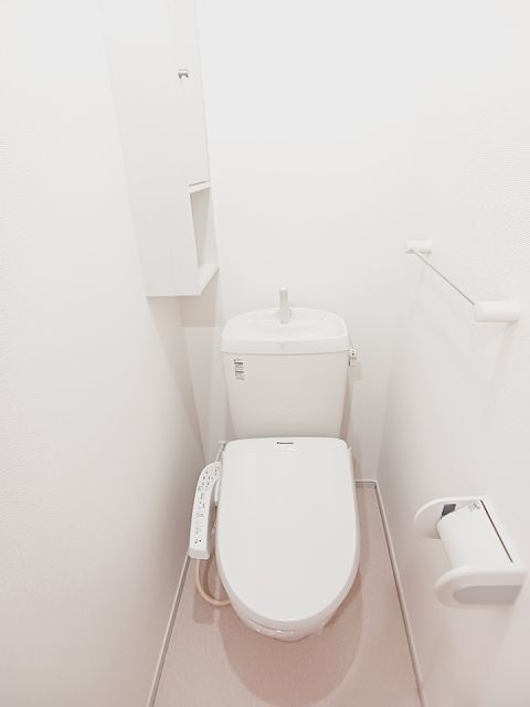 ＪＲ陸羽東線 塚目駅 徒歩21分 2階建 築15年のトイレ写真