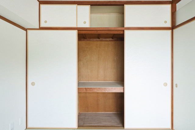 収納　和室の押入
