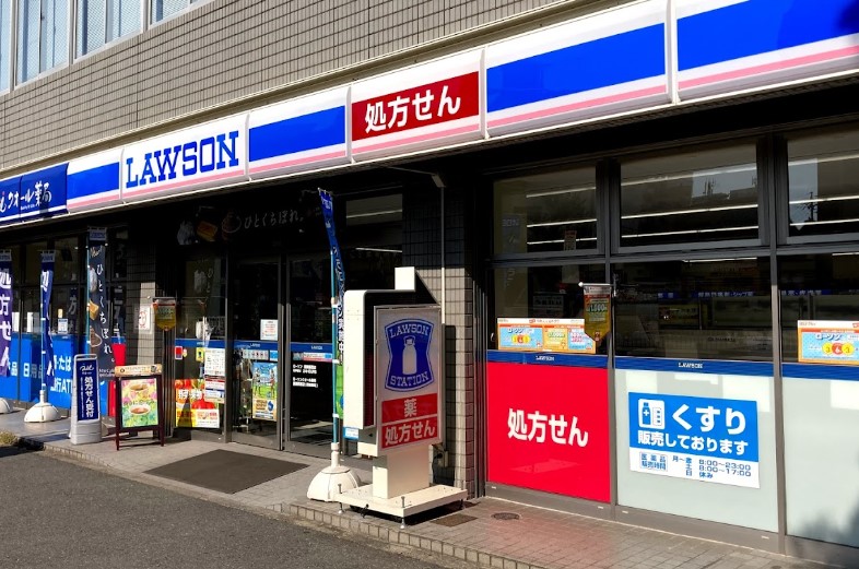 コンビニ　ローソン 鶴舞駅西店（コンビニ）まで453m