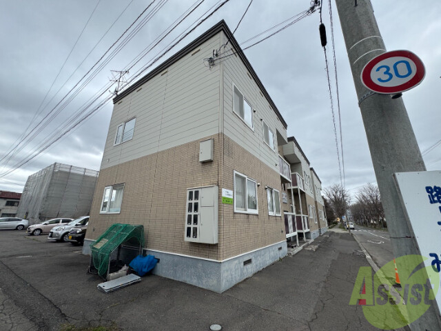 建物外観　札幌市北区北２５条西「ノースエルム２５」