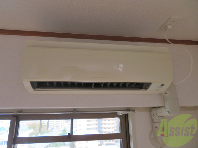 その他設備　エアコンが設置してありますので、寒暖対策もばっちり