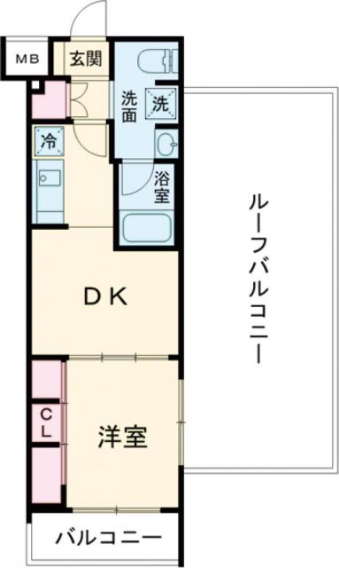THE PREMIUM CUBE G 東中野の間取り写真