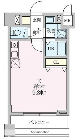 ＪＲ東海道本線 川崎駅 徒歩19分 5階建 新築の間取り写真