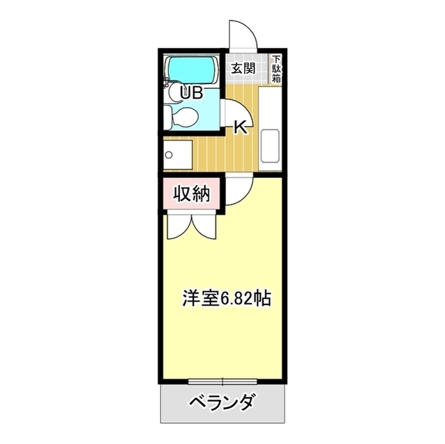 サトーハイツの間取り写真