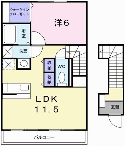 ブリーズ アレイの間取り写真