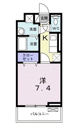 ブレイブ・ブロッサムの間取り写真