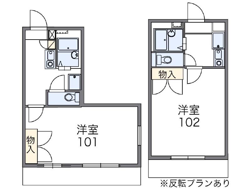 レオパレス５０の間取り