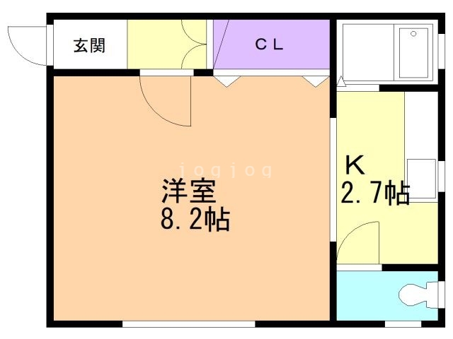 エルム堀川の間取り