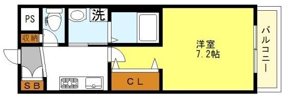 フレンドリーハイツ住吉の間取り