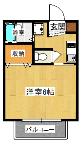 ハイム細小路の間取り