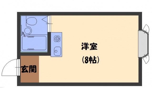 大和ヒューマンハイツ柳町の間取り