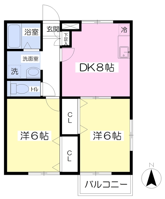 センティアムＭ２の間取り