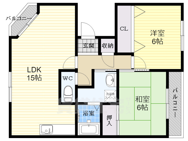 さくら館の間取り