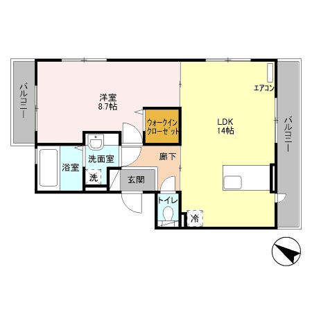 ベルウッドII 田園調布の間取り