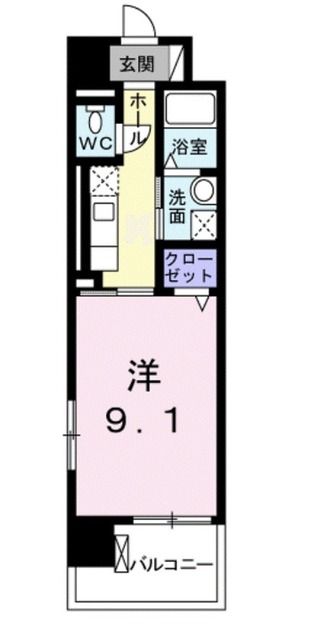 ｅＺｅｓｔ大塔の間取り