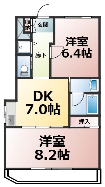 【イマージュ池下の間取り】