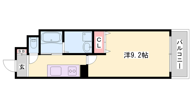 インタービレッジ船丘の間取り