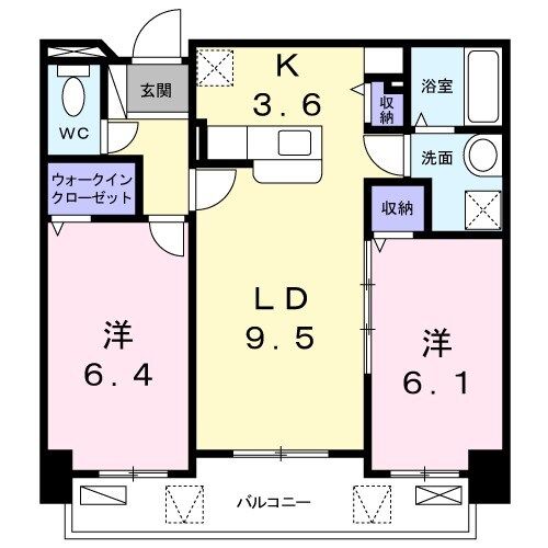 ミカーレ・トーゲンの間取り