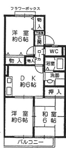 ファミール池ノ上の間取り写真