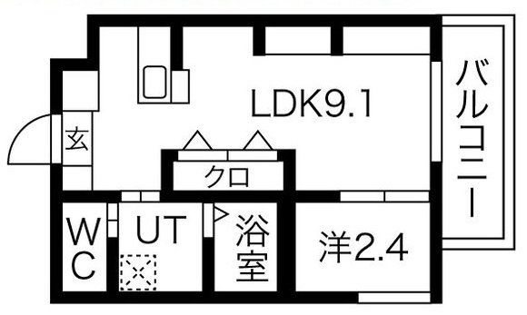 エヌエムキャトフヴァンオンズの間取り