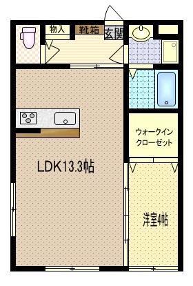 シャインコート原田の間取り