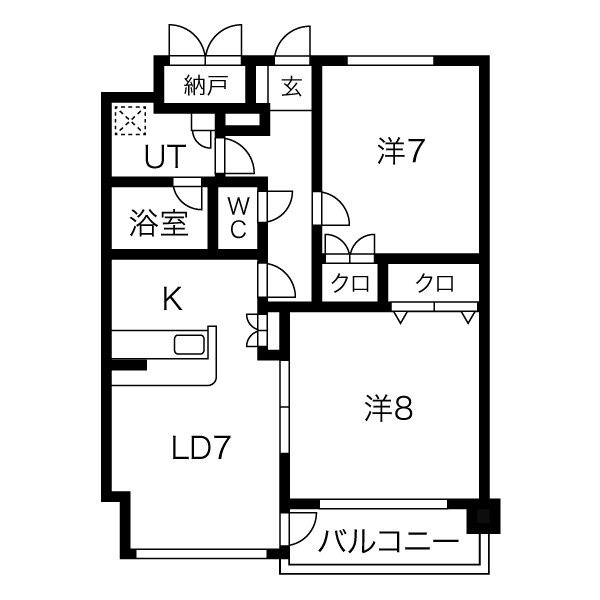 フォレスト・コート2の間取り