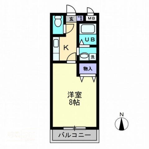 クレール・オゴの間取り