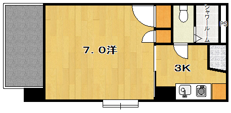 第3松岡ビルの間取り