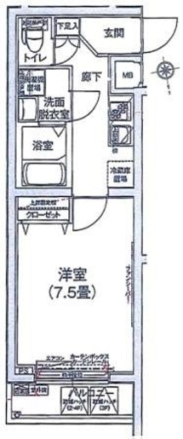 【アイル イムーブル府中の間取り】