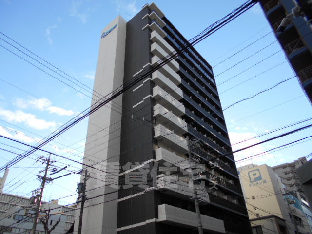 【名古屋市中区栄のマンションの建物外観】