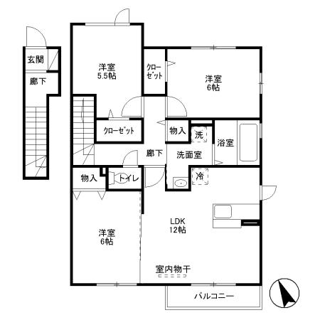 モダンヒルズの間取り