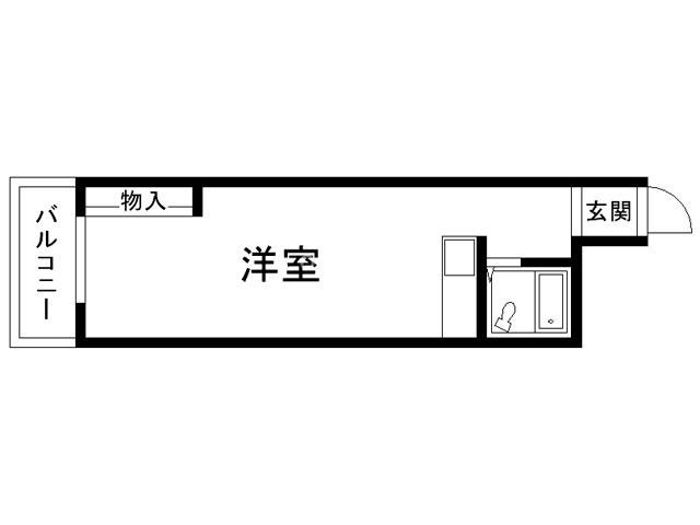 ラシアール２条通の間取り