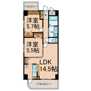 Kz SQUAREの間取り