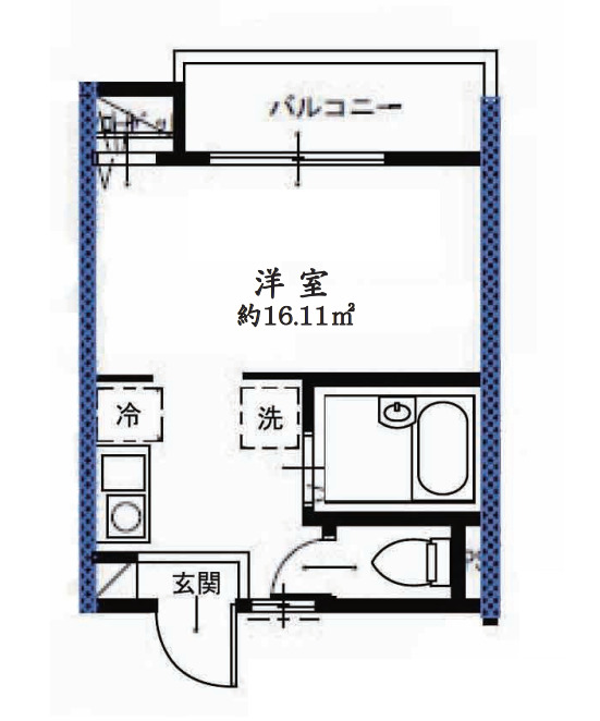 MELDIA梅島の間取り