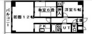 マイン中島公園の間取り