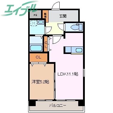 Ｍ’ｓソレイユの間取り