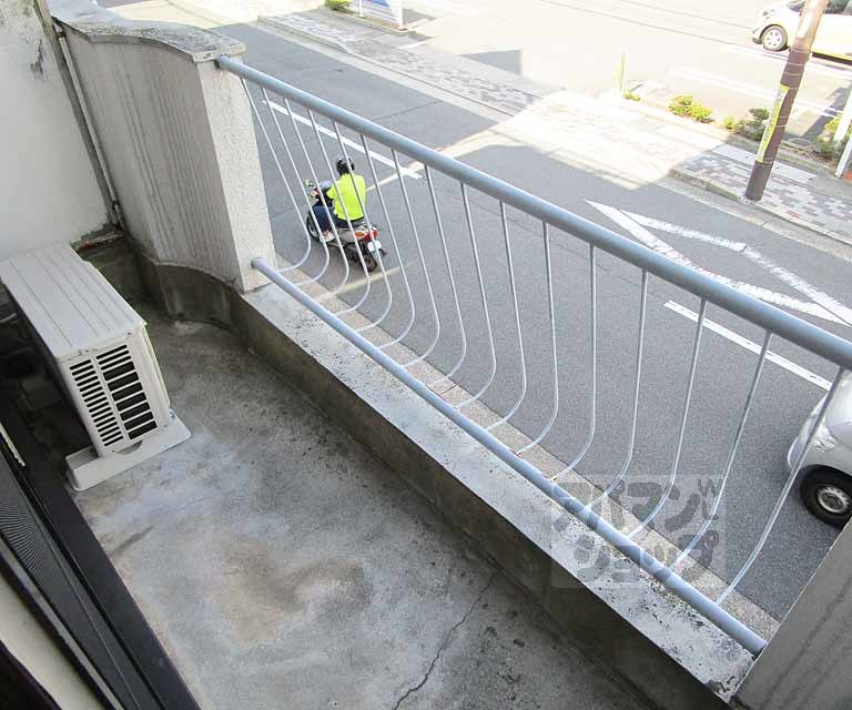 バルコニー　２０３号室の写真です。