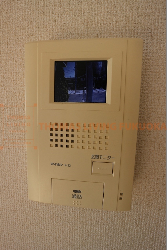 セキュリティ　TVモニターホンです。