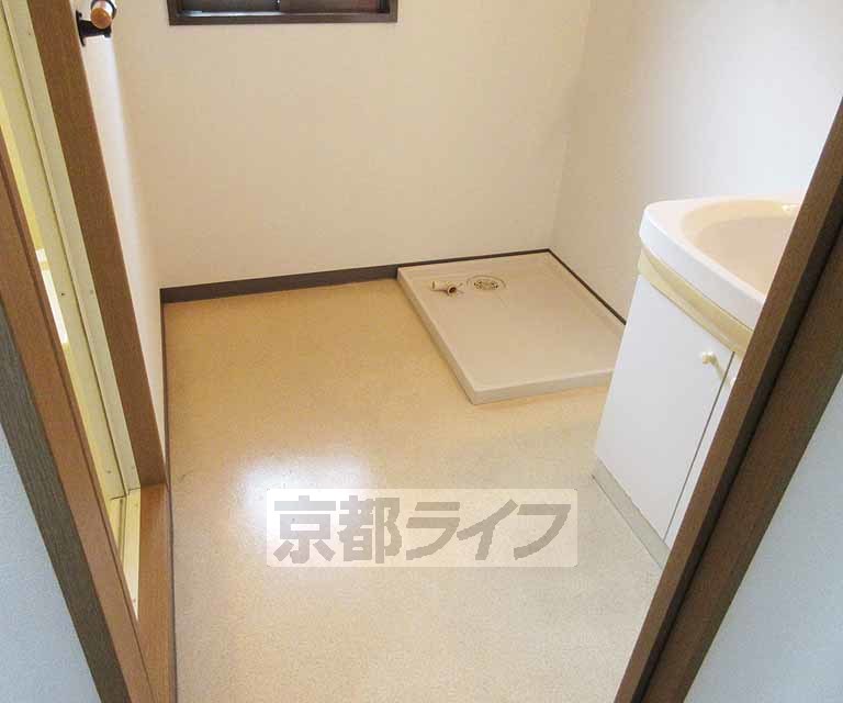 洗面設備　広い脱衣スペース・