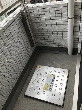 バルコニー　開放的で明るい空間を演出してくれるバルコニーです