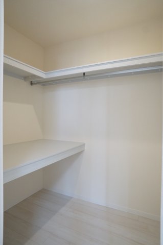 収納　大容量がウォークインクローゼット