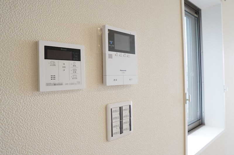 セキュリティ　モニタ付きインターホンでセキュリティーにも配慮